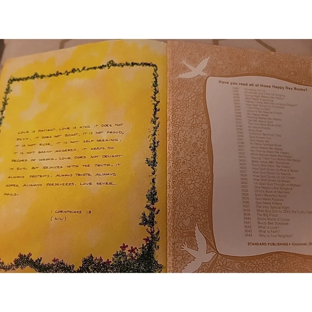 Love Never Ever Ends- A Happy Day Book